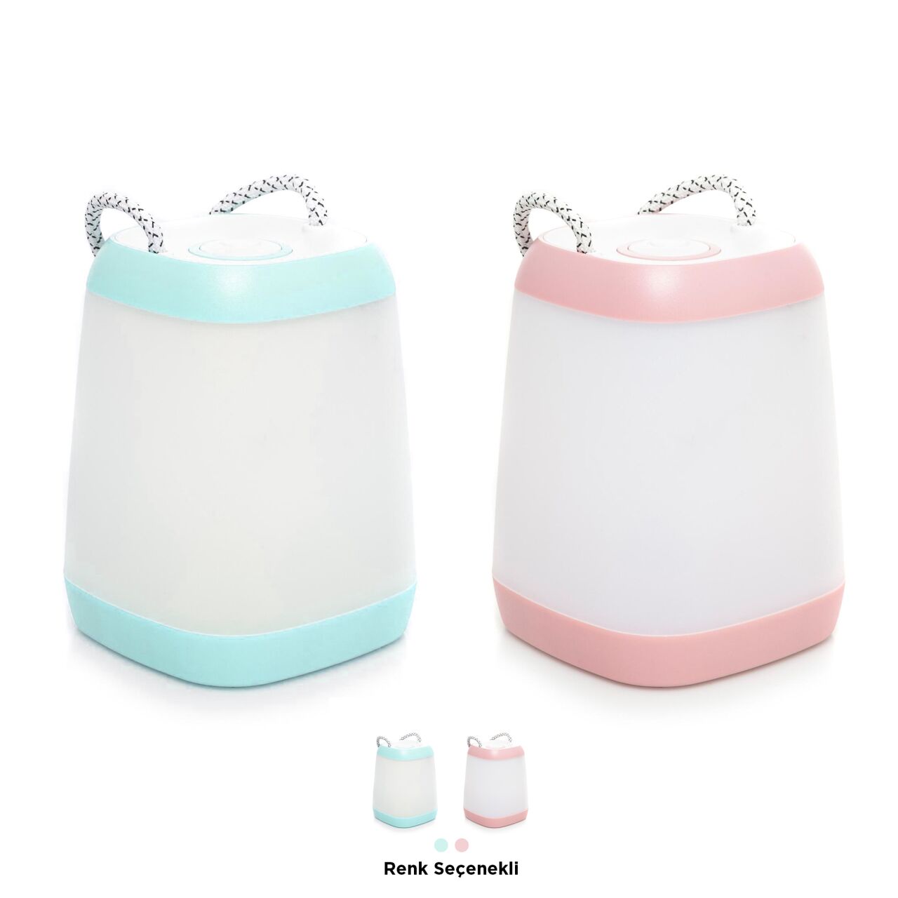 3 Kademeli Ledli Kamp Lambası (Pilli)