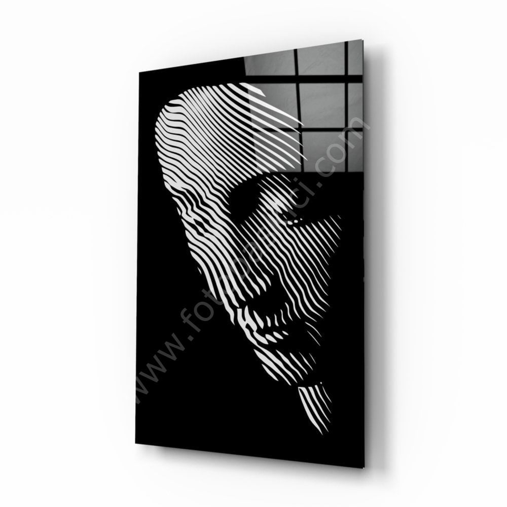 Dalgınlık Cam Tablo