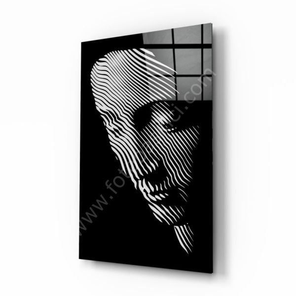 Dalgınlık Cam Tablo