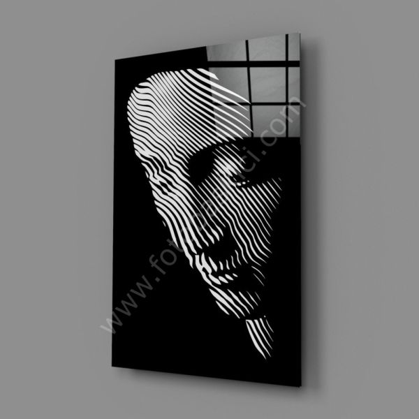 Dalgınlık Cam Tablo