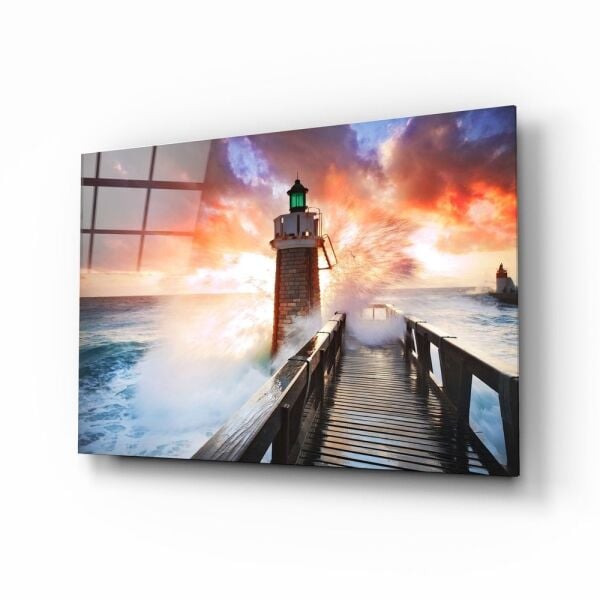 Deniz Feneri Cam Tablo