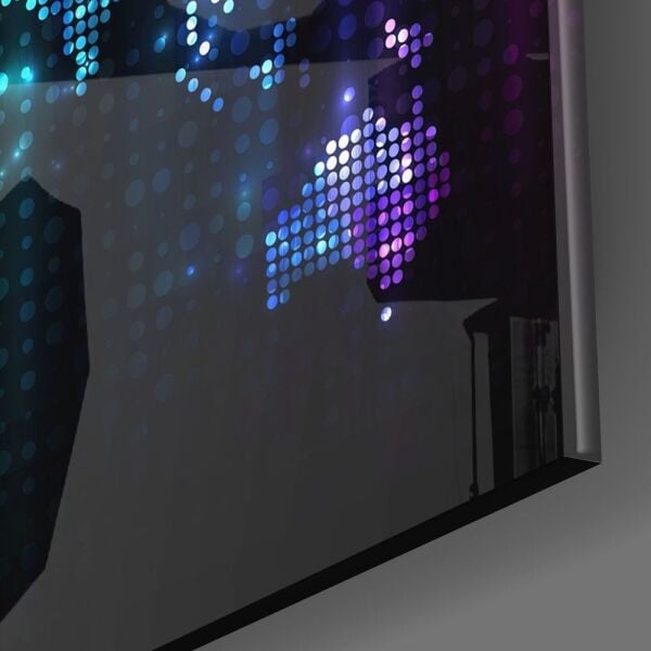 Dünya Haritası Cam Tablo No:3046