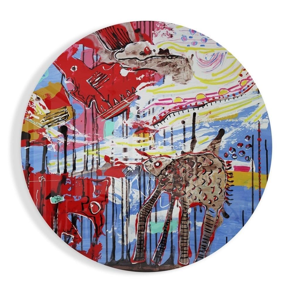 Soyut Cam Tablo No:1047