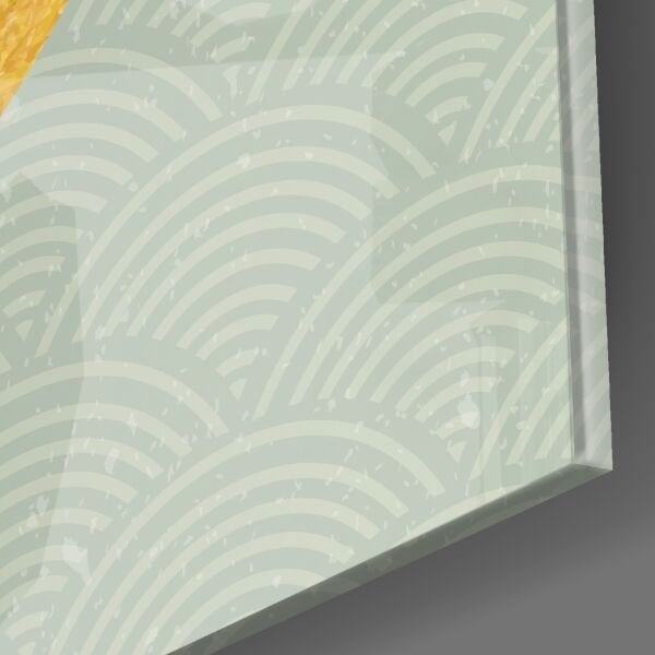 Güneş ve Ay Cam Tablo