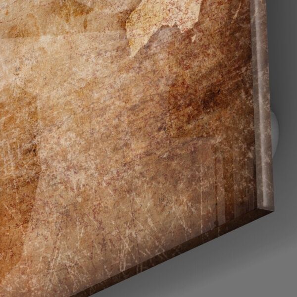 Dünya Haritası Cam Tablo