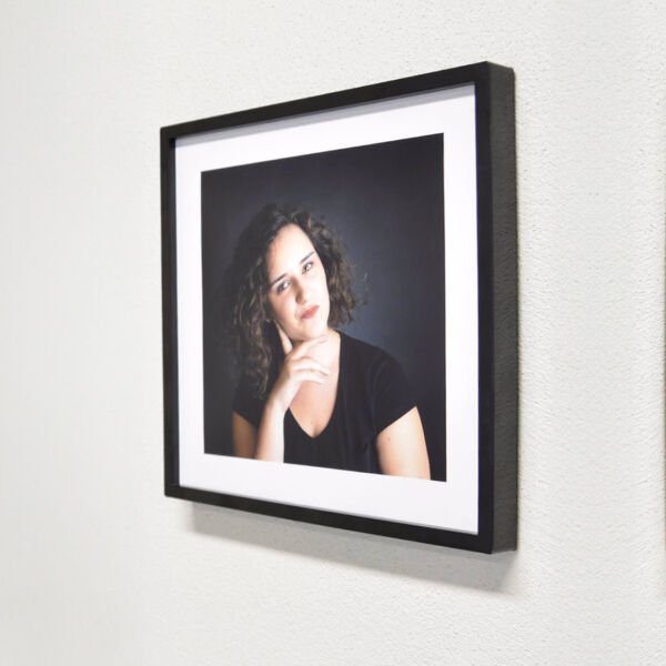 Sök Tak Kare Çerçeve Siyah Tekli 21x21 cm