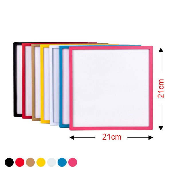 Sök Tak Kare Çerçeve Mavi Tekli 21x21 cm