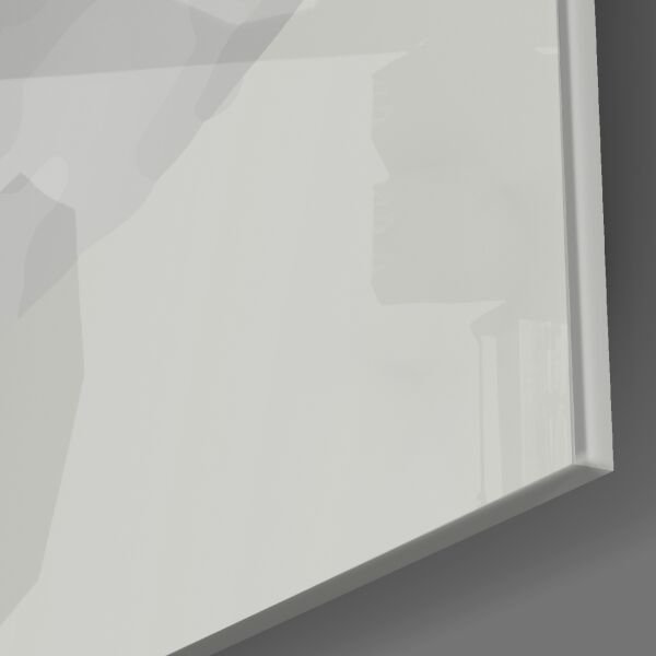 Sonbahar Sarı Cam Tablo