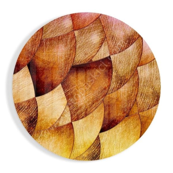 Soyut Cam Tablo No:1054