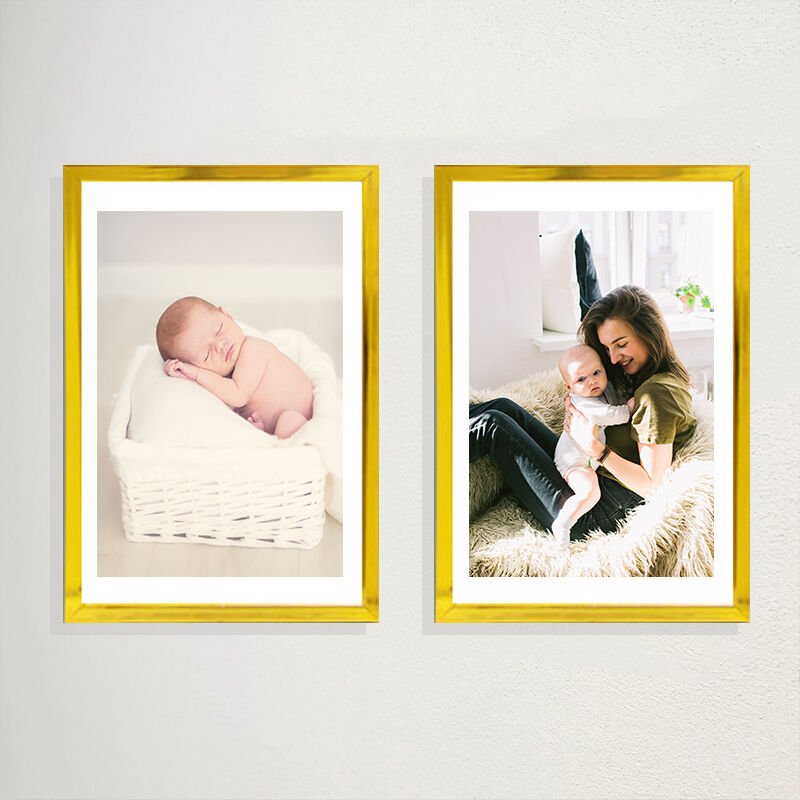 Sök Tak Çerçeve Gold (Altın) 2'li 22x32 cm