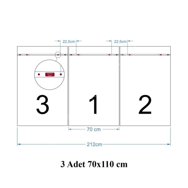 Soyut Kırmızı Cam Tablo