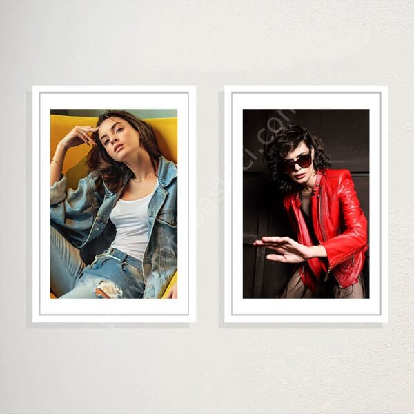 Sök Tak Çerçeve Beyaz 2'li 22x32 cm