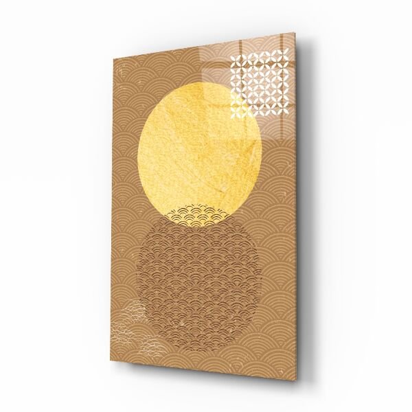 Güneşin Gölgesi Cam Tablo