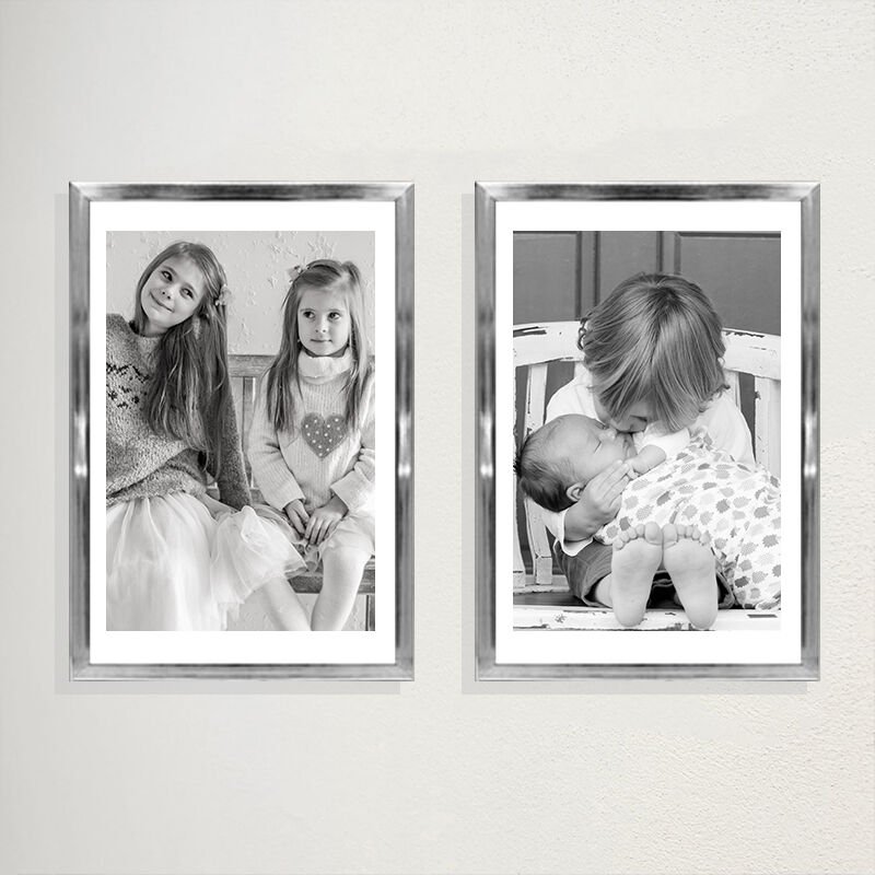 Sök Tak Çerçeve Silver (Gümüş) 2'li 22x32 cm