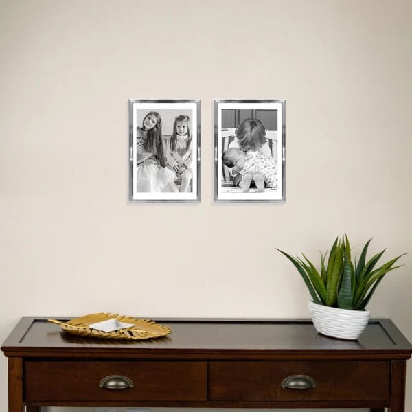 Sök Tak Çerçeve Silver (Gümüş) 2'li 22x32 cm