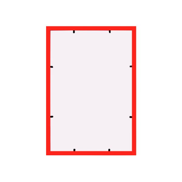 Sök Tak Çerçeve Kırmızı 2'li 22x32 cm