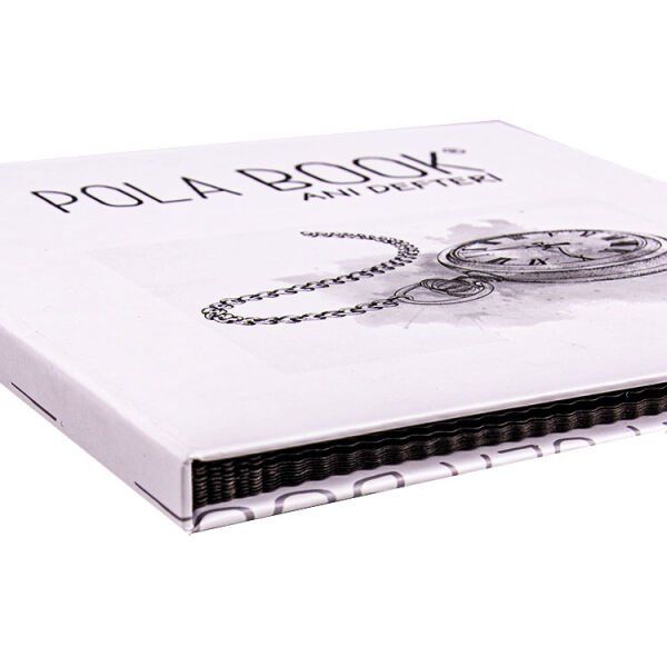 Köstekli Saat PolaBook Siyah Anı Defteri 20x20 cm