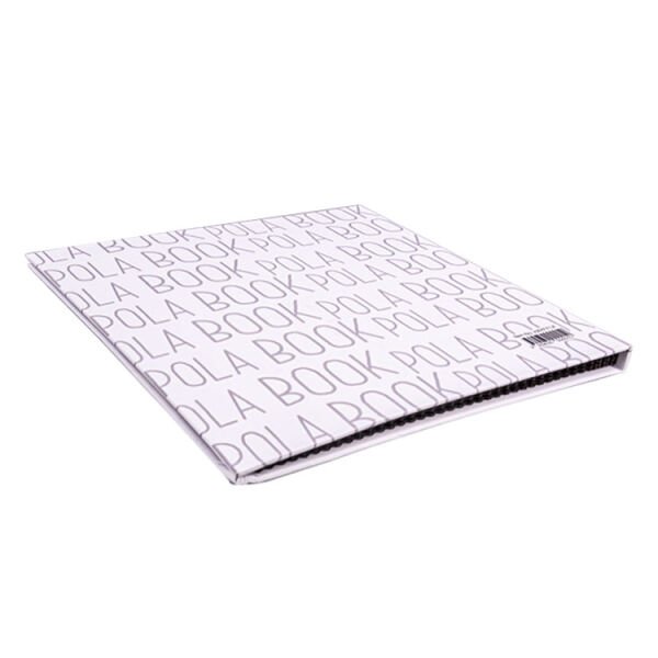 Köstekli Saat PolaBook Siyah Anı Defteri 20x20 cm