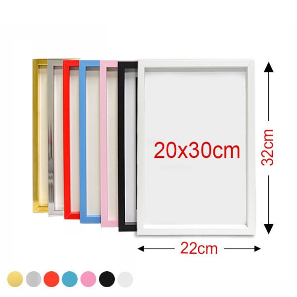 Sök Tak Çerçeve Siyah 2'li 22x32 cm