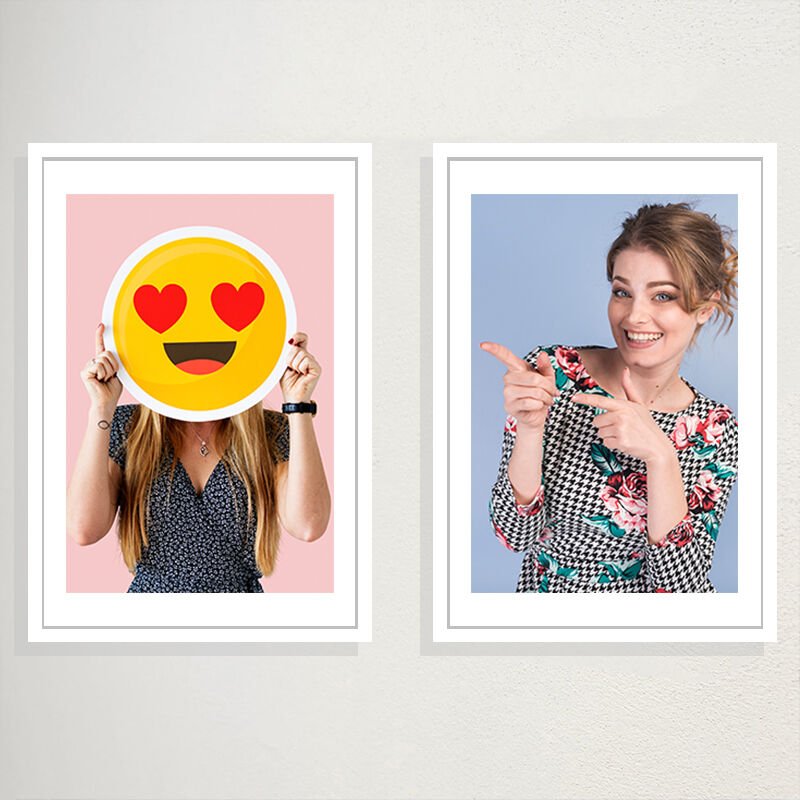 Sök Tak Çerçeve Beyaz 2'li 32x42 cm