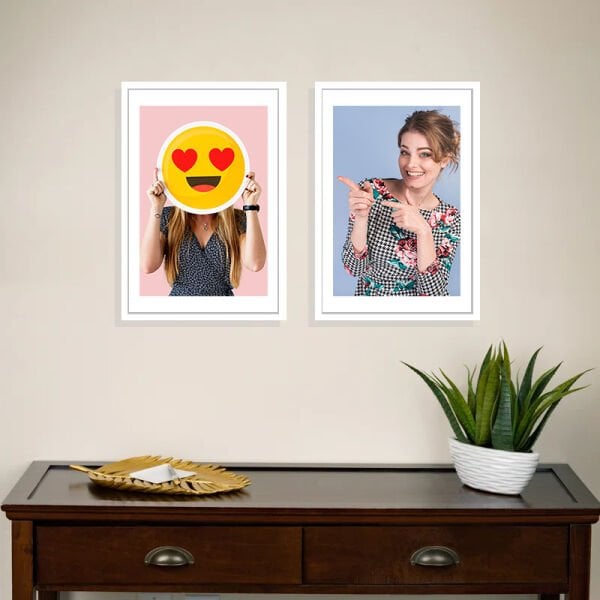 Sök Tak Çerçeve Beyaz 2'li 32x42 cm