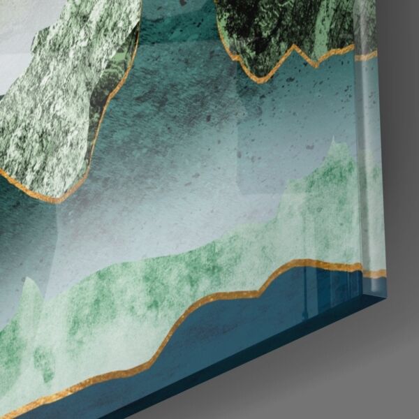 Gün Doğumu Cam Tablo