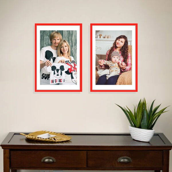 Sök Tak Çerçeve Kırmızı 2'li 32x42 cm