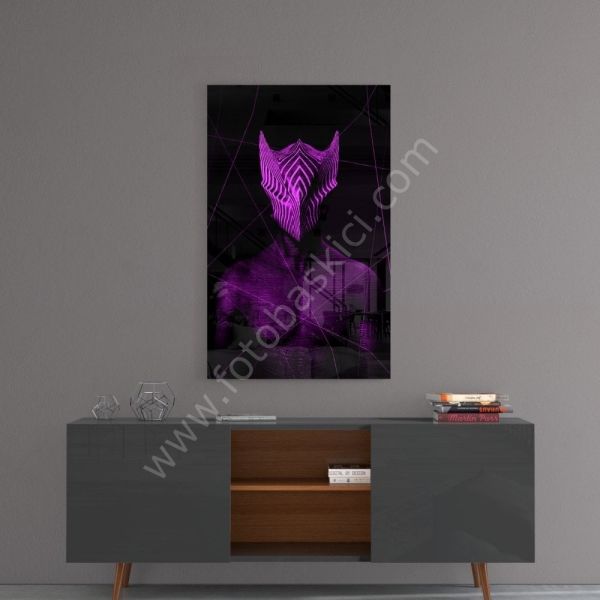 Darko Violet Cam Tablo