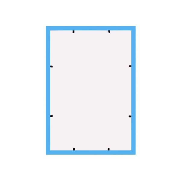 Sök Tak Çerçeve Mavi 2'li 32x42 cm