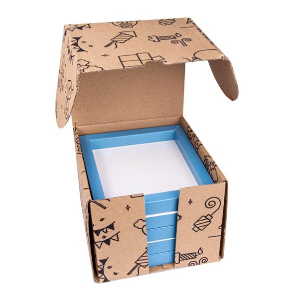 Sök Tak Kare Çerçeve Mavi 5'li 14x14 cm