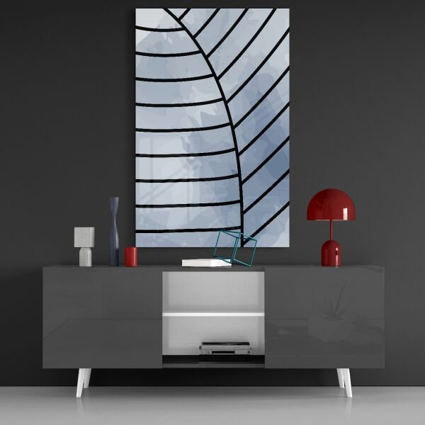 Yaprak Cam Tablo Çizgileri