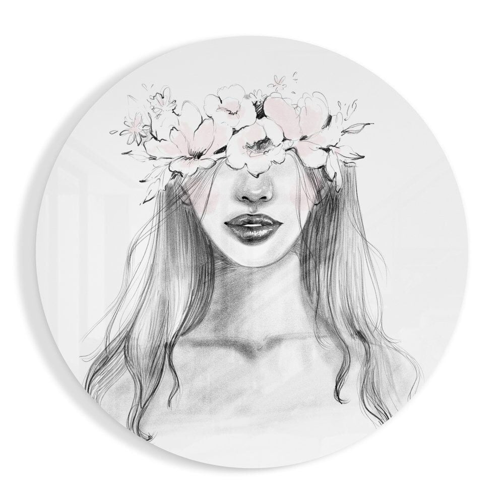 Çiçek Cam Tablo No:1062