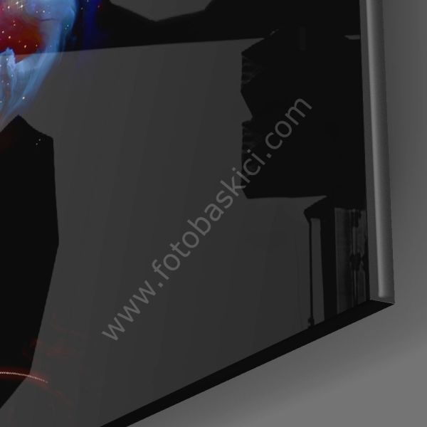 Ruhun Işığı Cam Tablo