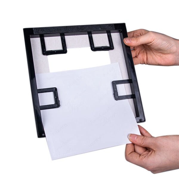 Sök Tak Paspartulu Çerçeve Siyah 3'lü 21x21 cm