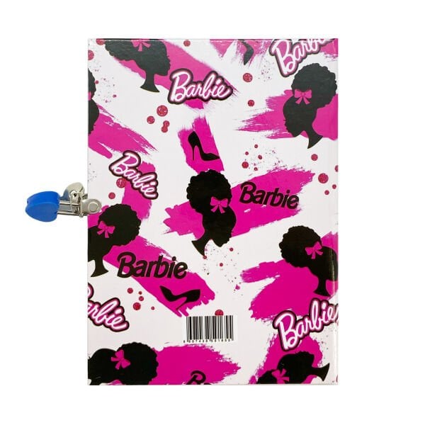 Barbie Kilitli Kız Çocuk Günlük Anı Defteri