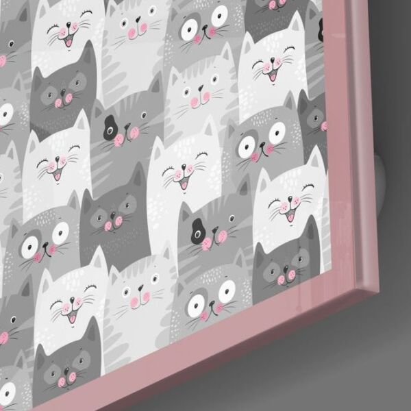 Kediler Cam Tablo No:1059