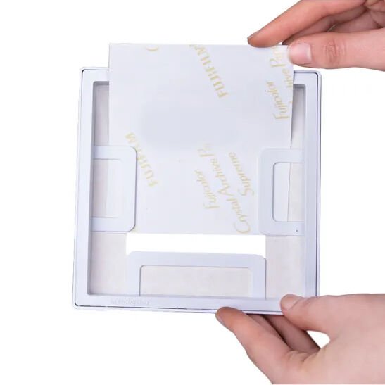 Sök Tak Paspartulu Çerçeve Beyaz 3'lü 14x14 cm