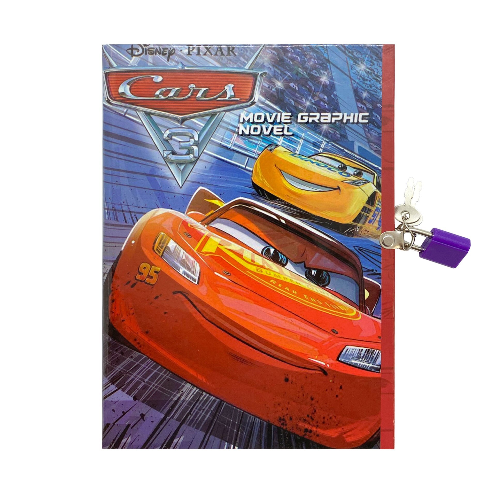 Disney Pixar Cars Kilitli Erkek Çocuk Günlük Anı Defteri