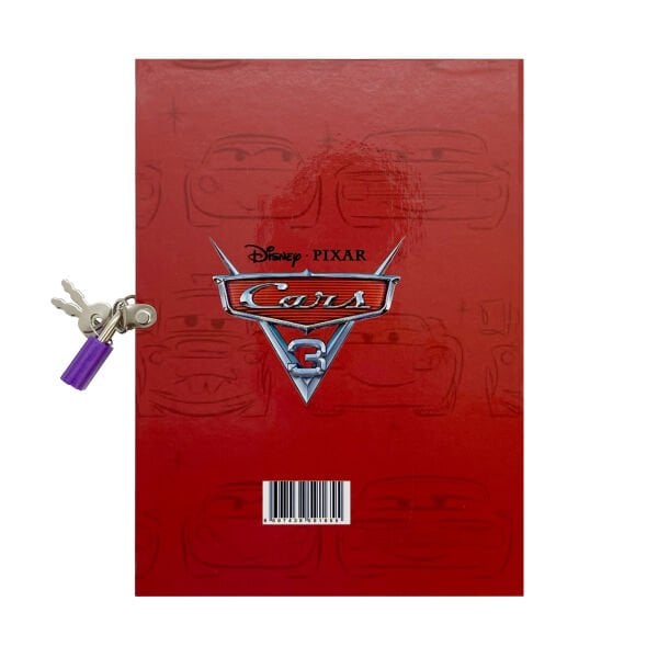 Disney Pixar Cars Kilitli Erkek Çocuk Günlük Anı Defteri