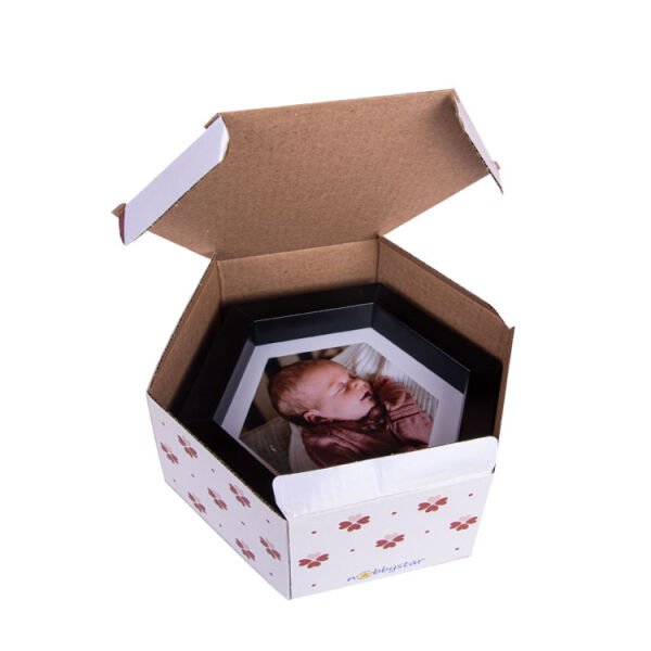 Sök Tak Altıgen Çerçeve Siyah 3'lü 14x14 cm