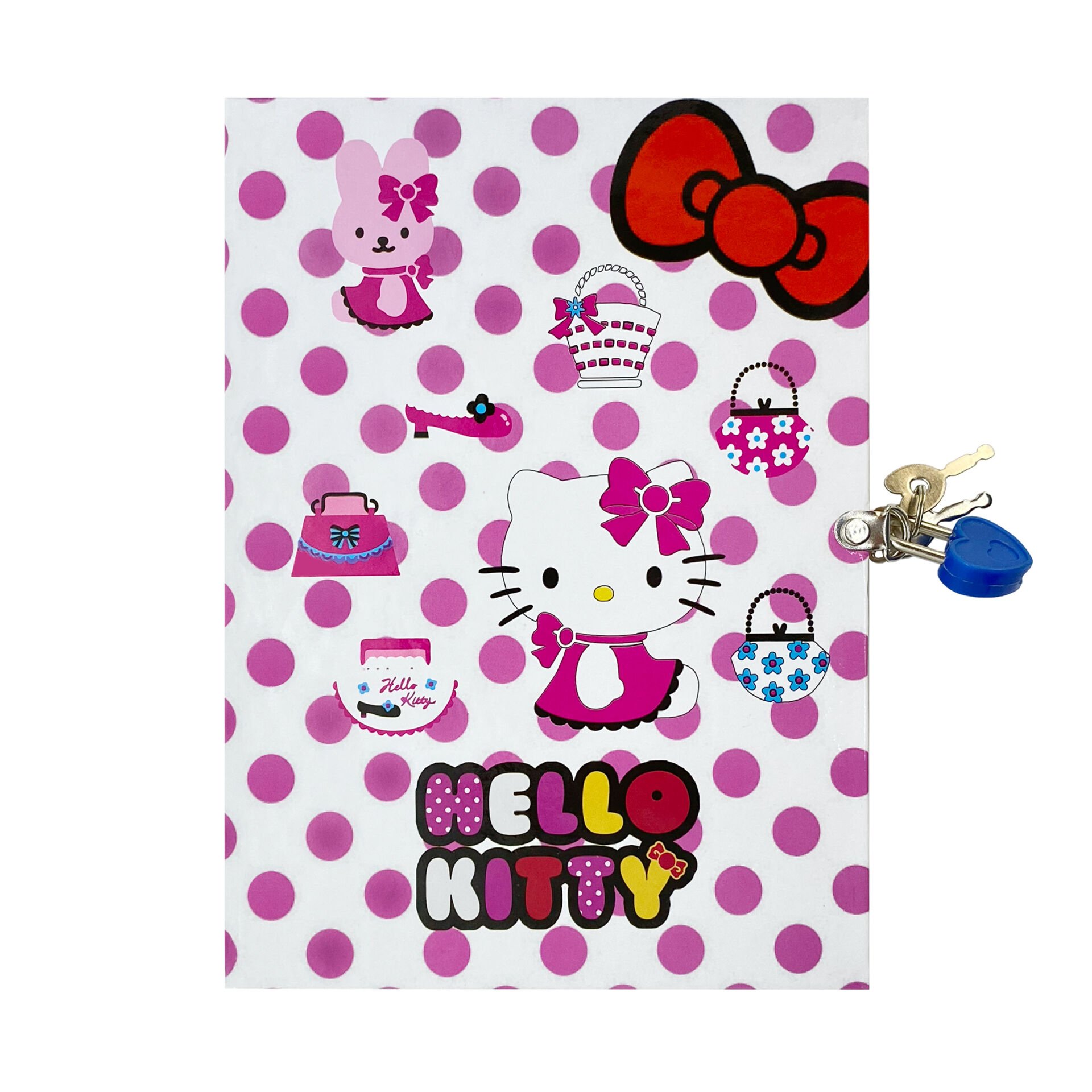 Hello Kity Kilitli Kız Çocuk Günlük Anı Defteri