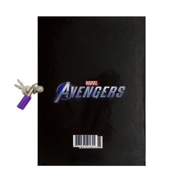 Marvel Avengers Kilitli Erkek Çocuk Günlük Anı Defteri
