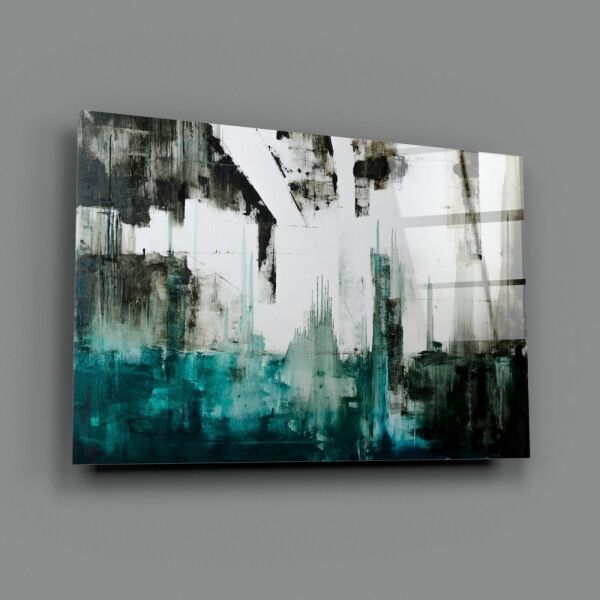 Soyut Cam Tablo No:4093