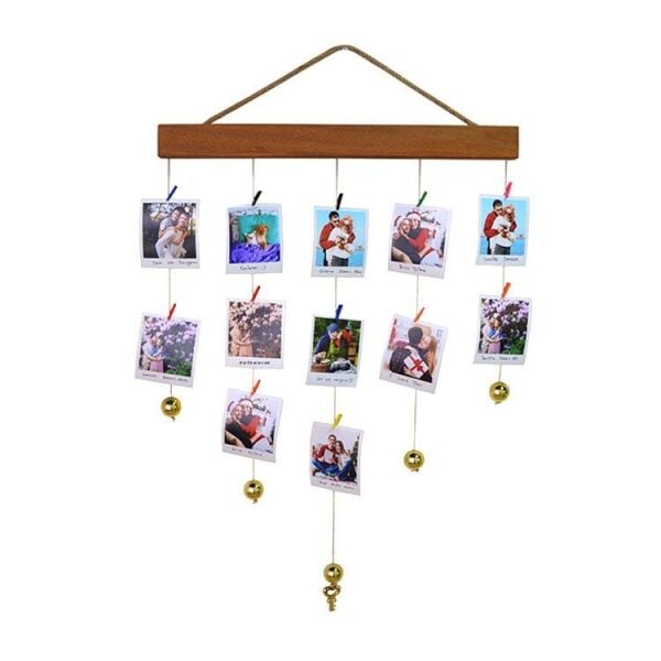 İncili Ahşap Fotoğraf Askısı 51x73 cm