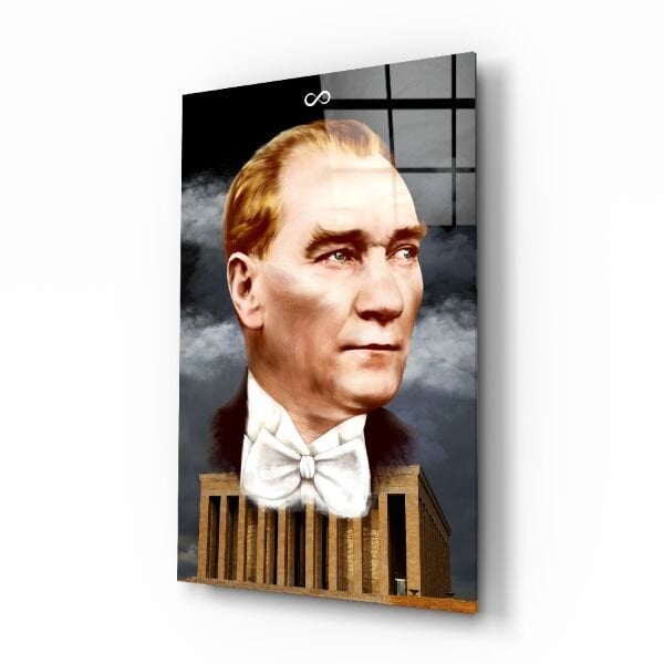 Atatürk ve Anıtkabir Cam Tablo