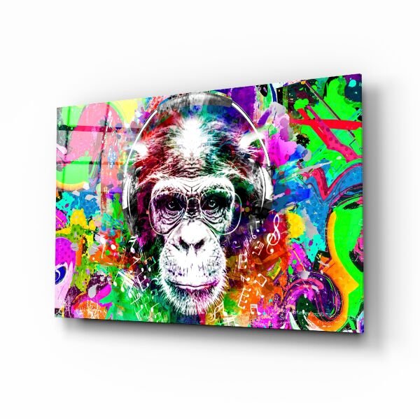 Maymun Surat Cam Tablo