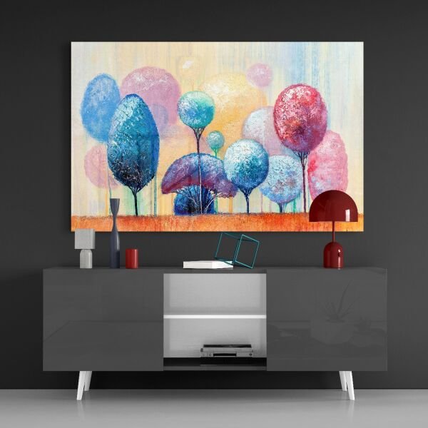 Rüyamdaki Ağaç Cam Tablo