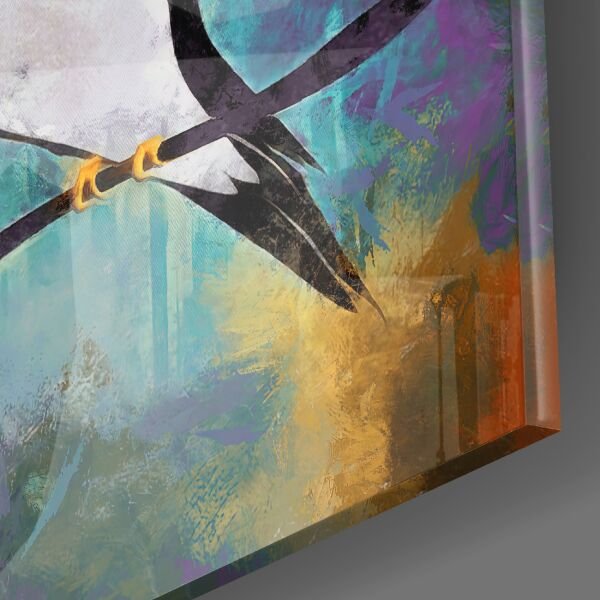 Rüyamdaki Kuşlar Cam Tablo