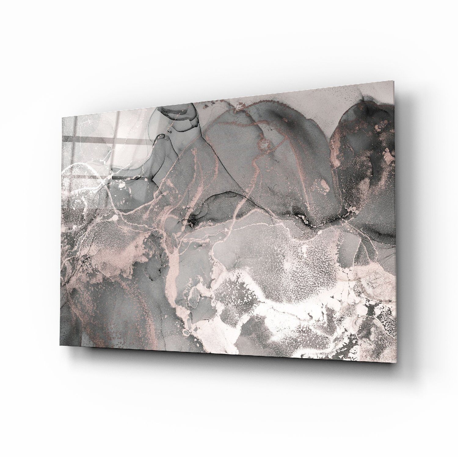 Tatlı Pembe Cam Tablo