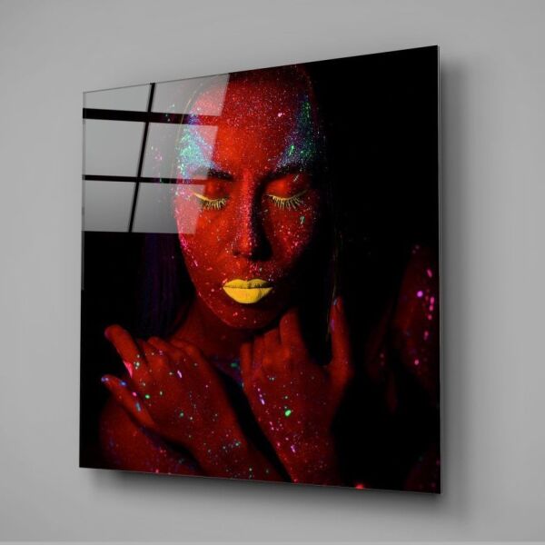 Yakut Kadın Cam Tablo
